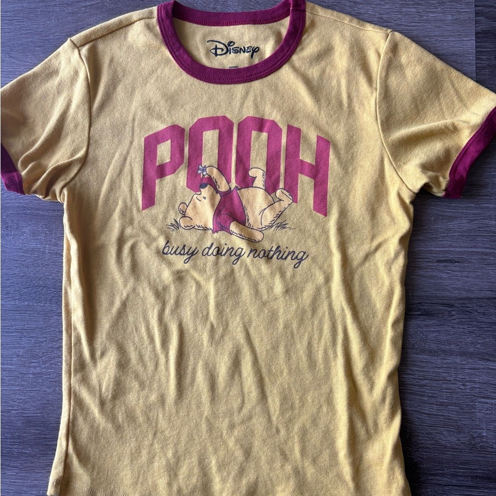 Disney Pooh Yellow and Red T-Shirt